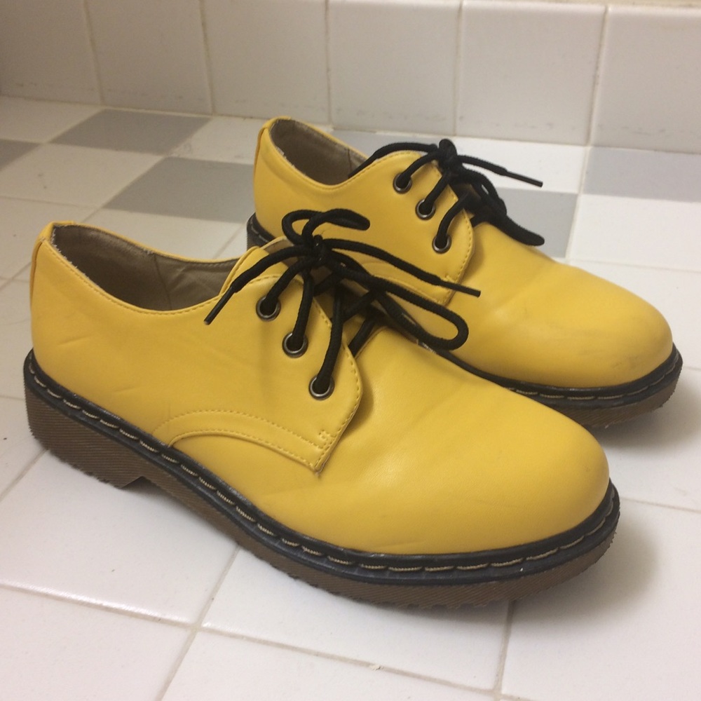 Yellow Oxford Shoes !!ON SALE!!