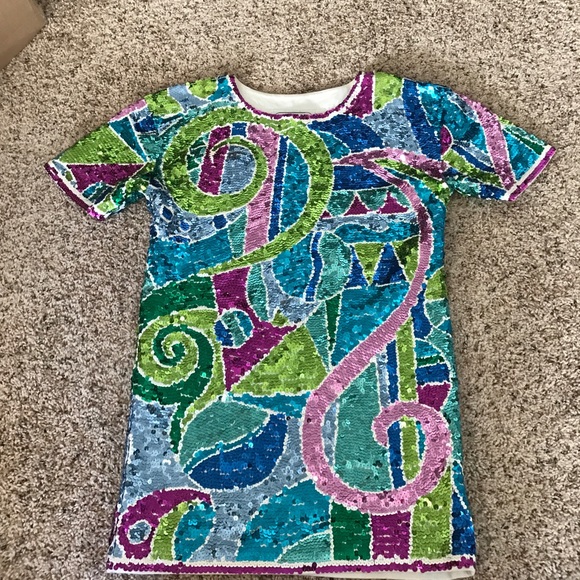 Adrienne Vittadini Dresses & Skirts - Vintage Sequin Dress