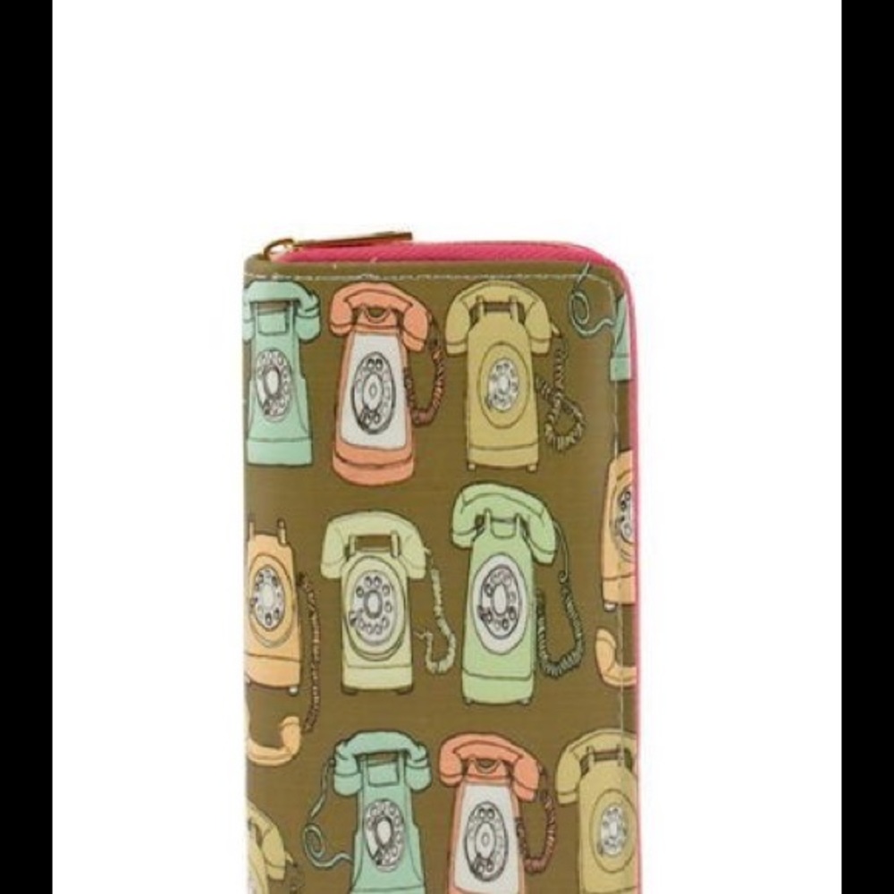 ✳️ Telephone Pattern Wallet