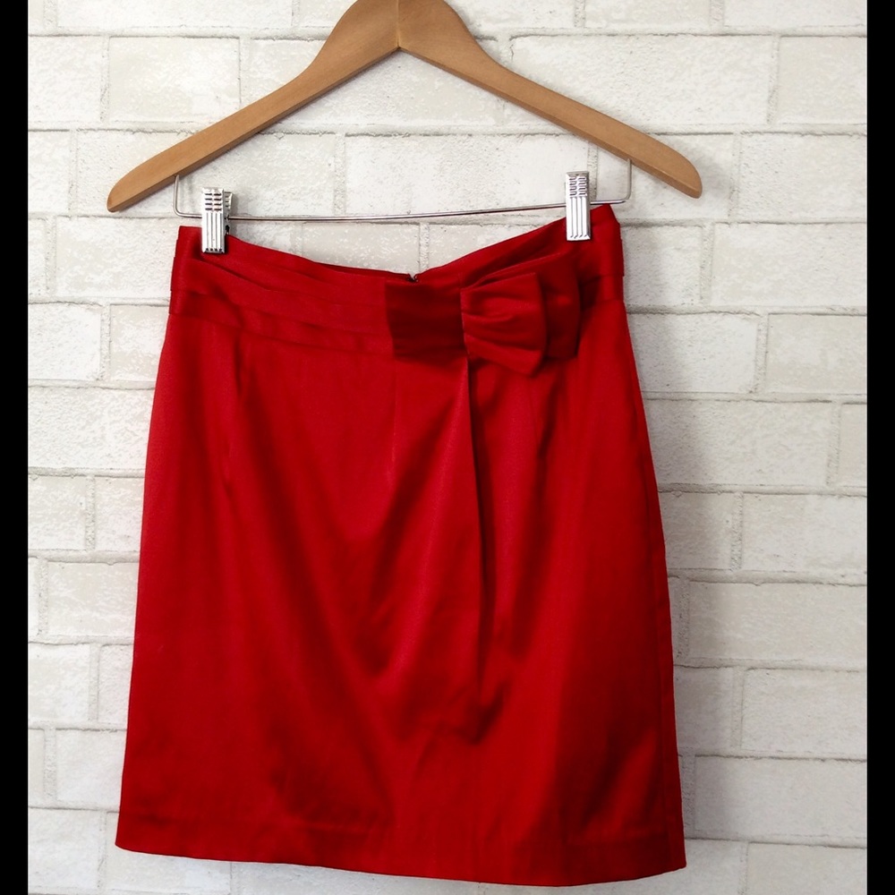 Lauren Ralph Lauren Crimson Red Skirt 🌹