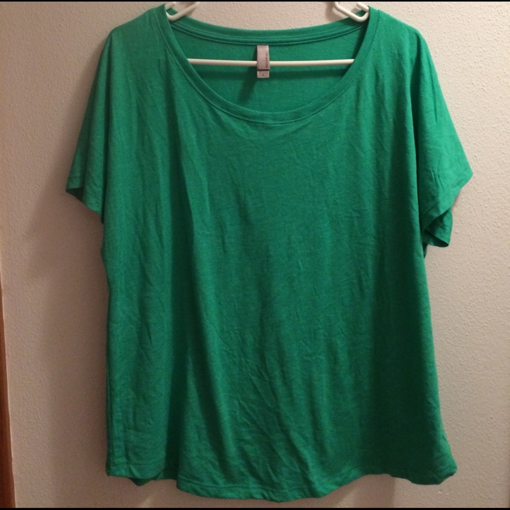 Green Dolman Top