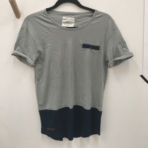 Unisex Color Blocked T-Shirt