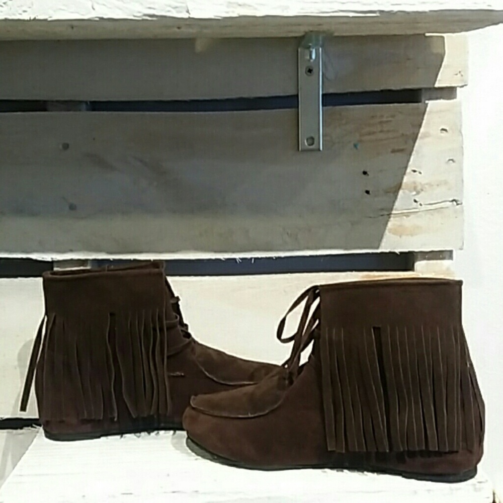 Fringe Booties