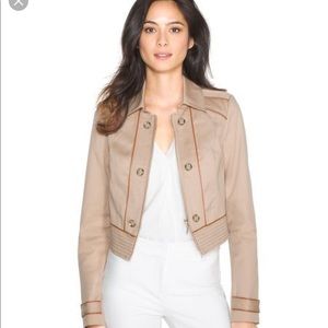 WHBM crop jacket, NWOT, 4P