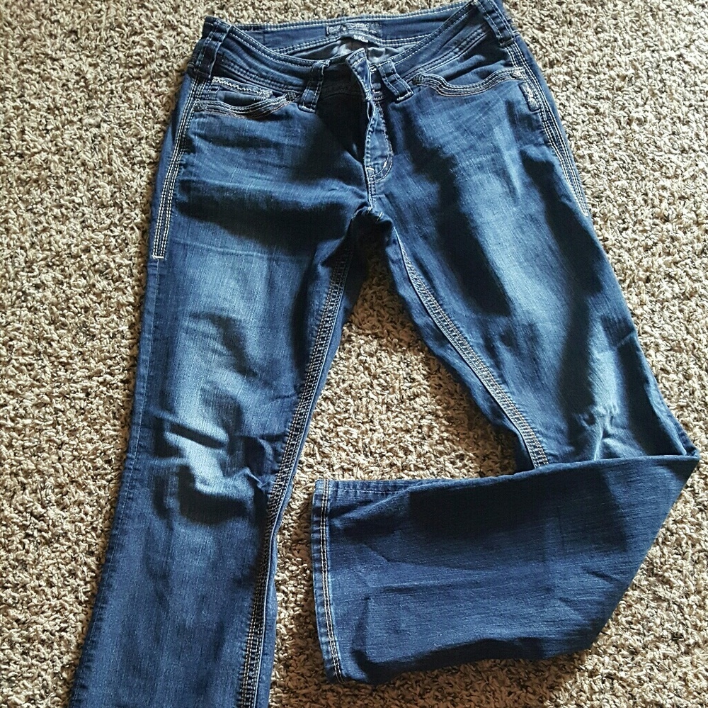 Silver jeans
