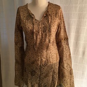 Beautiful silk tunic - made in India