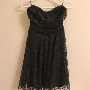 Express Black Lace Dress