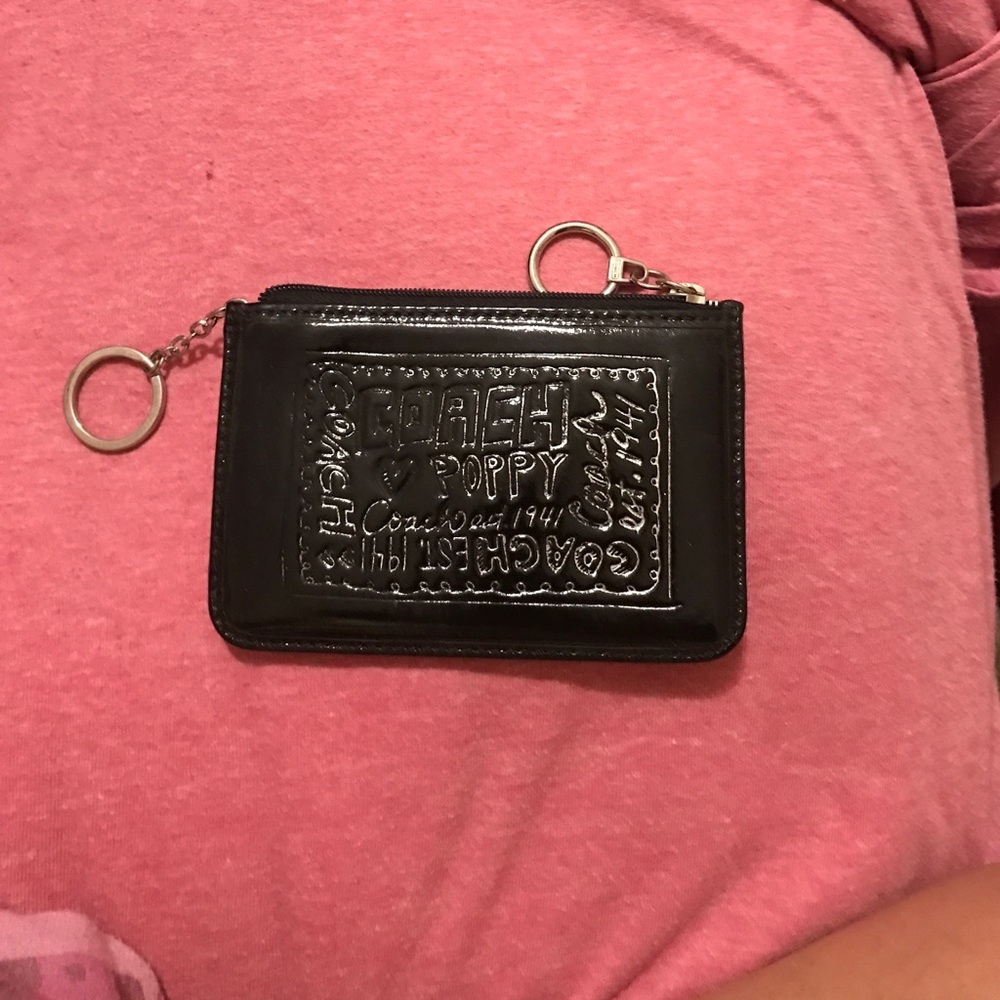 Black coach wallet