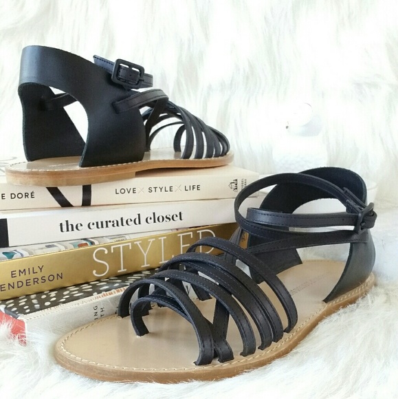 BAND OF OUTSIDERS strappy leather sandals - Picture 2 of 3