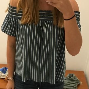 Off the shoulder top