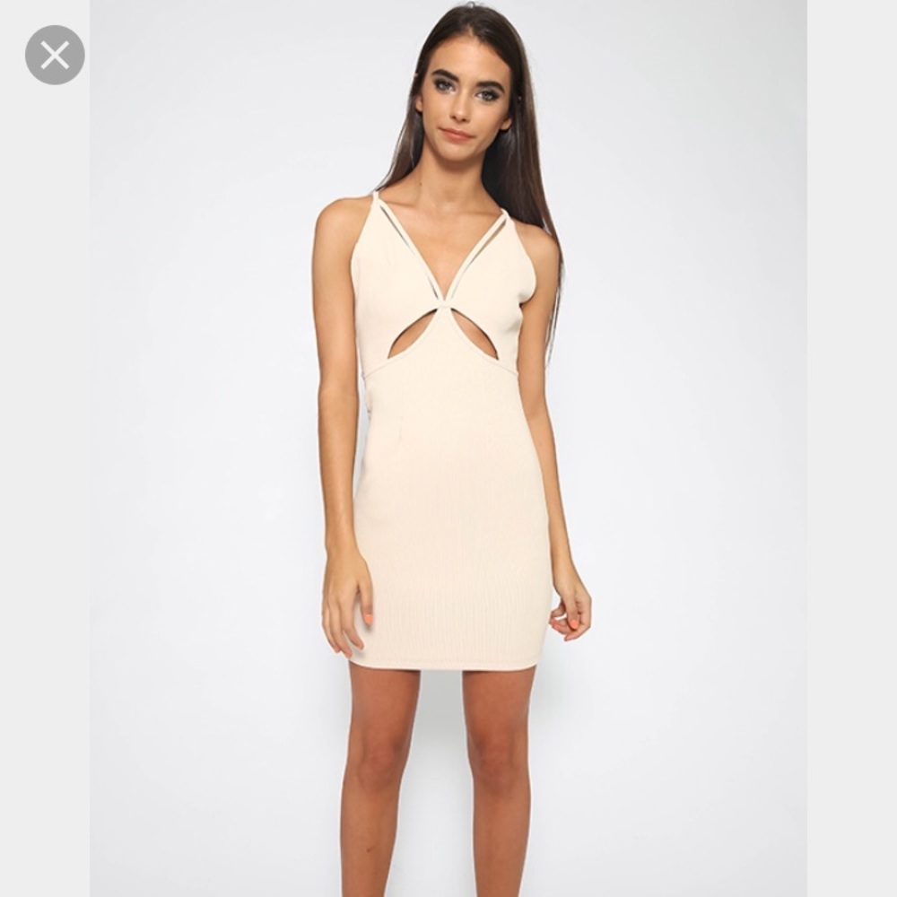 NWT peppermayo body con dress wavey