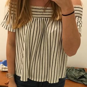 Off the shoulder top