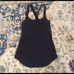 Black Lululemon tank top