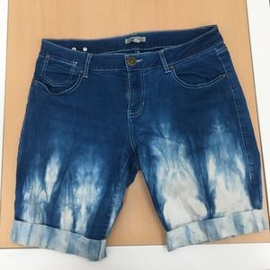 Indigo Dyed Shorts