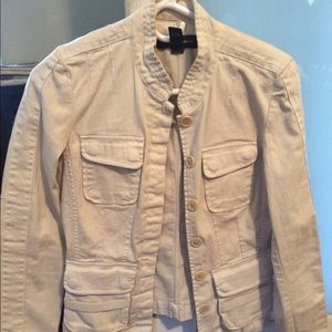 Club Monaco stone colored jacket