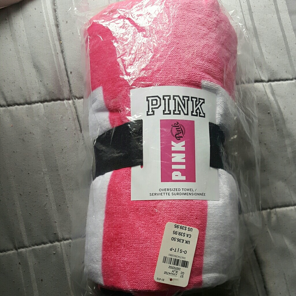 NWT Victoria Secret Pink Towel