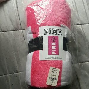 NWT Victoria Secret Pink Towel