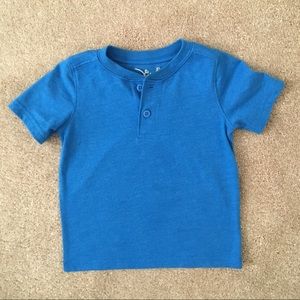 Blue Henley Tee