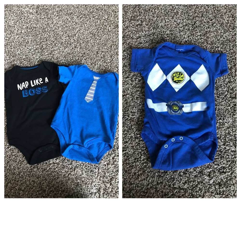 Baby Boy Onesies 3-6 months
