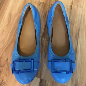 Nine West 8M adorable blue ballet flats