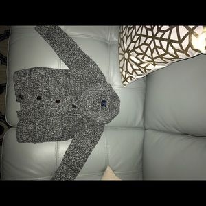 Black and white sweater