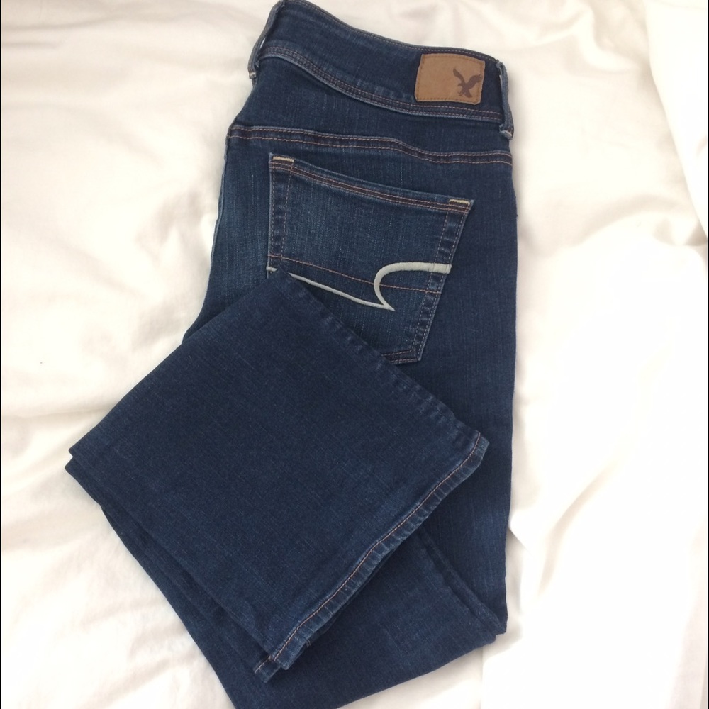 American Eagle kickboot jeans