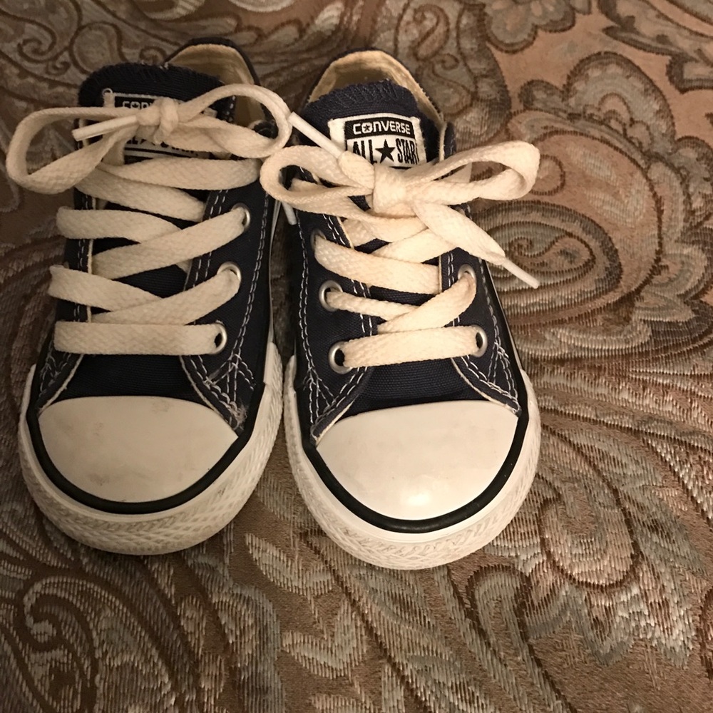 Navy Toddler Converse