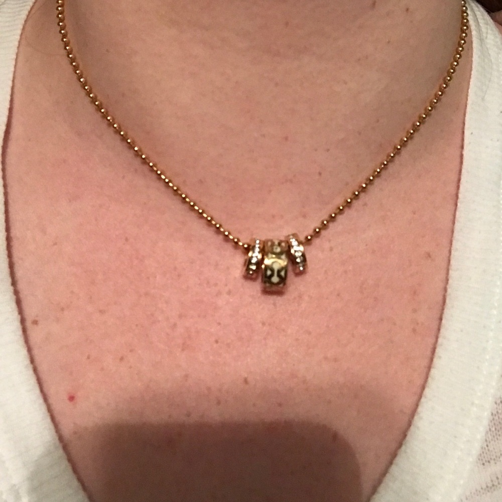 Coach 3 charm necklace - Picture 4 of 4