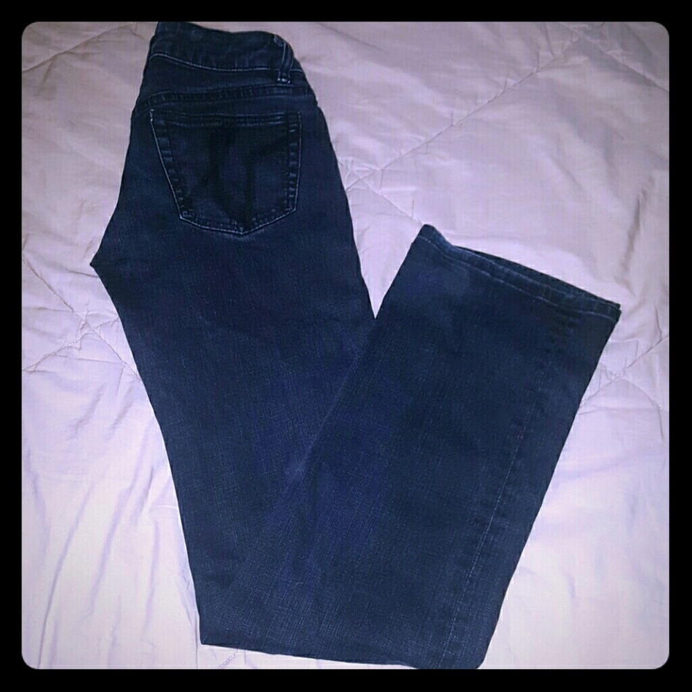 Bebe slim boot cut jean