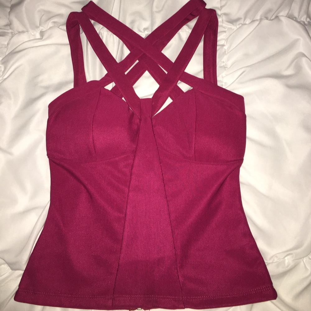 Fuchsia shirt