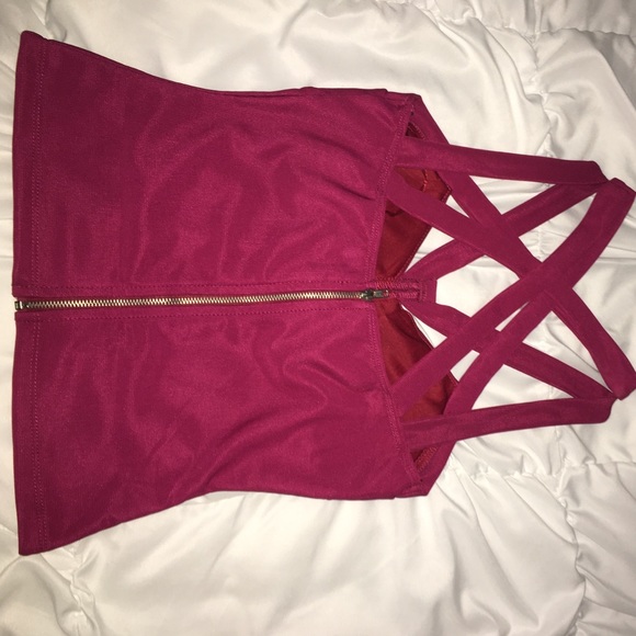 Fuchsia shirt - Picture 2 of 3