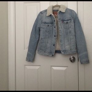 Levi's Denim  Sherpa jacket
