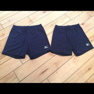 Navy blue medium mizuno spandex