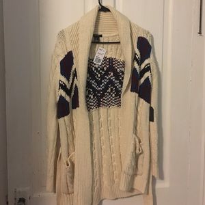 Cozy tribal sweater