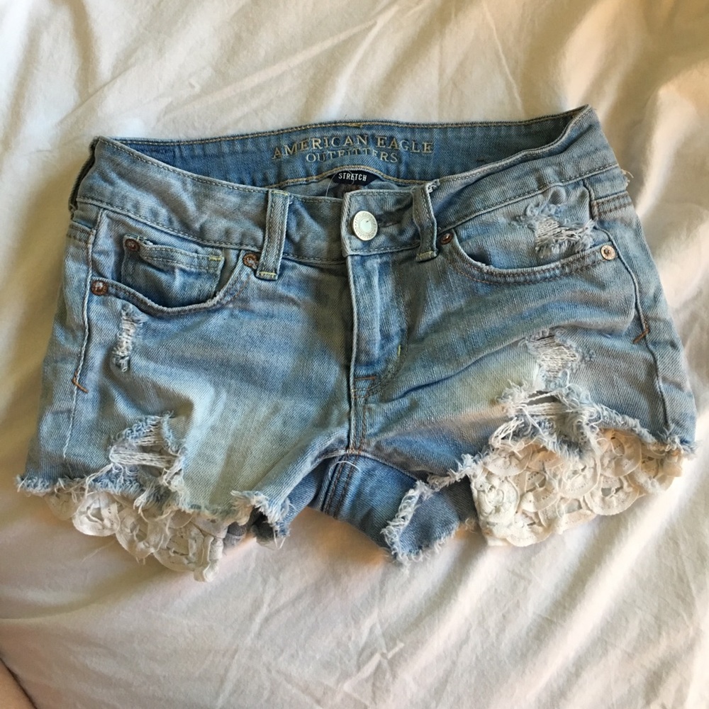 American Eagle jean shorts