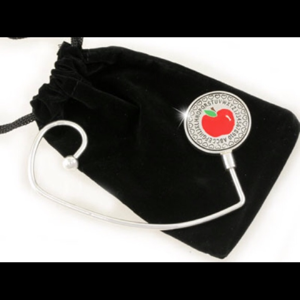 Great Teacher’s Gift ABC-123 Red Apple Handbag Ho-