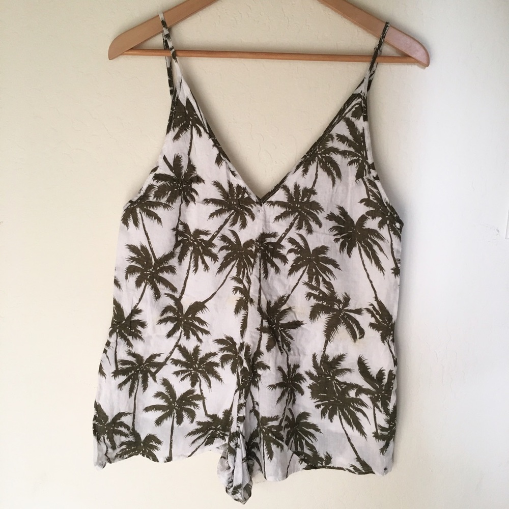 Tobi Palm Tree romper