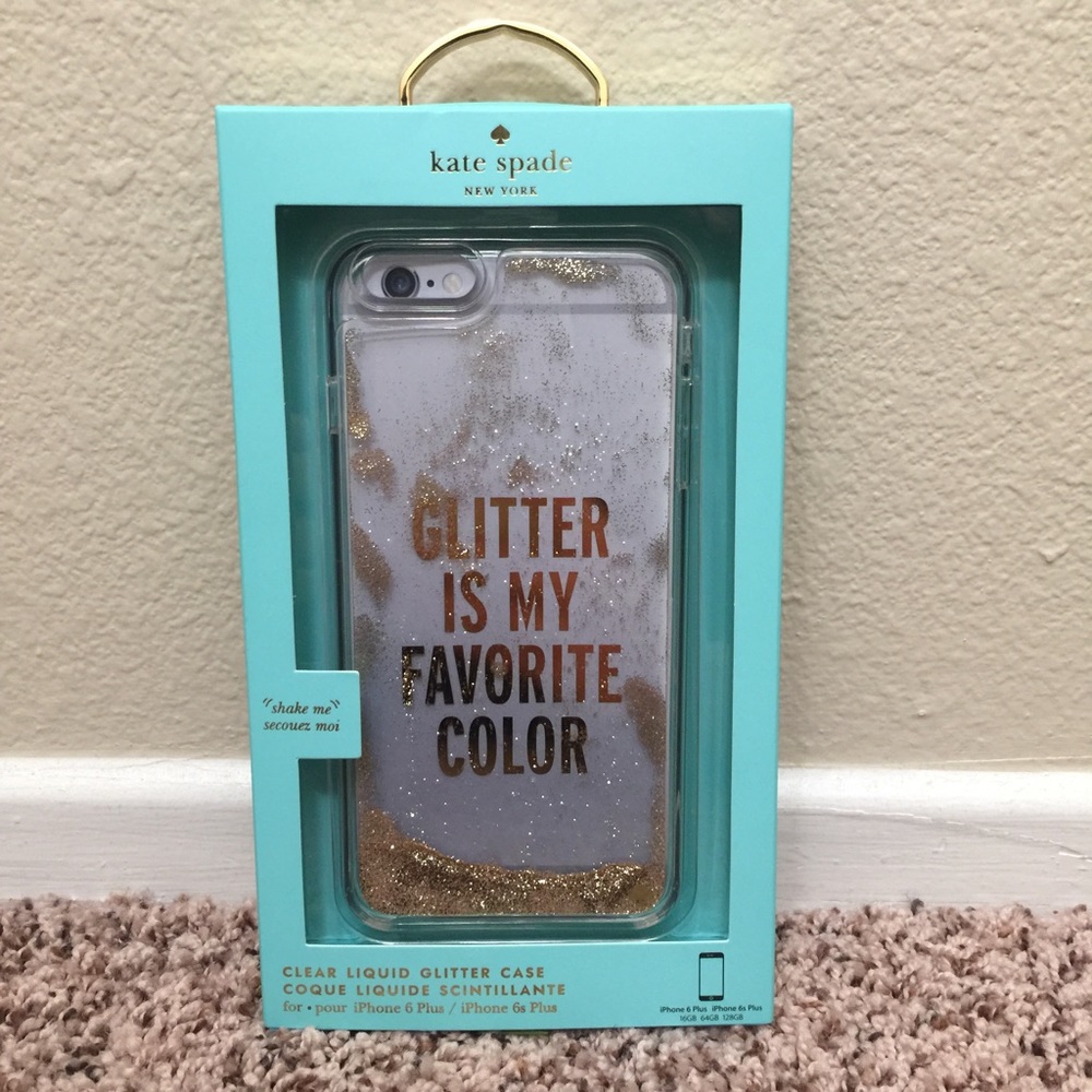 NEW ⏳Glitter Is my Fav Color iPhone 6/6s Plus Case