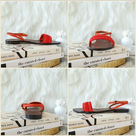 LANVIN sandals with straps in orange/red ⬇️⬇️⬇️ - Picture 3 of 3