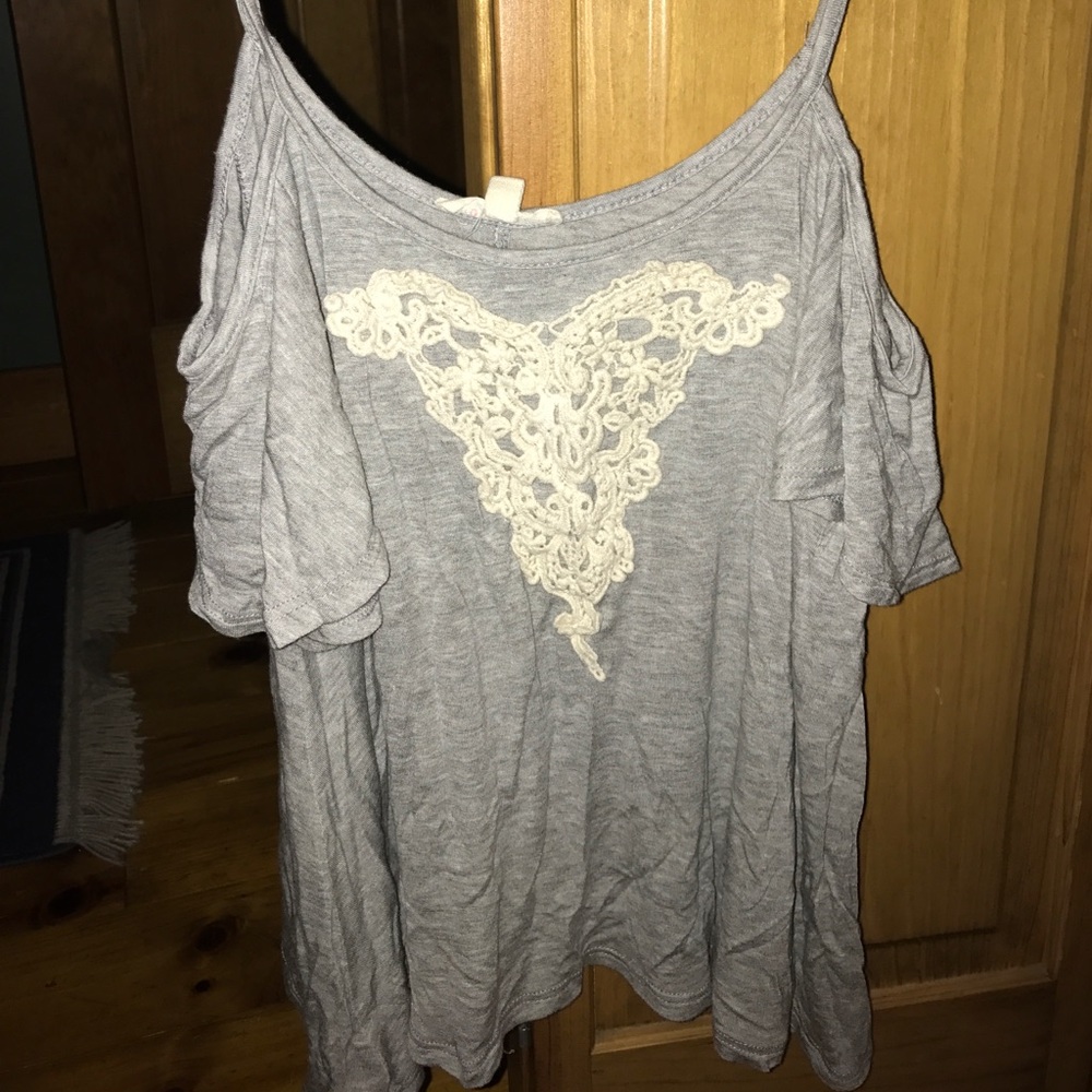 Off the shoulder shirt