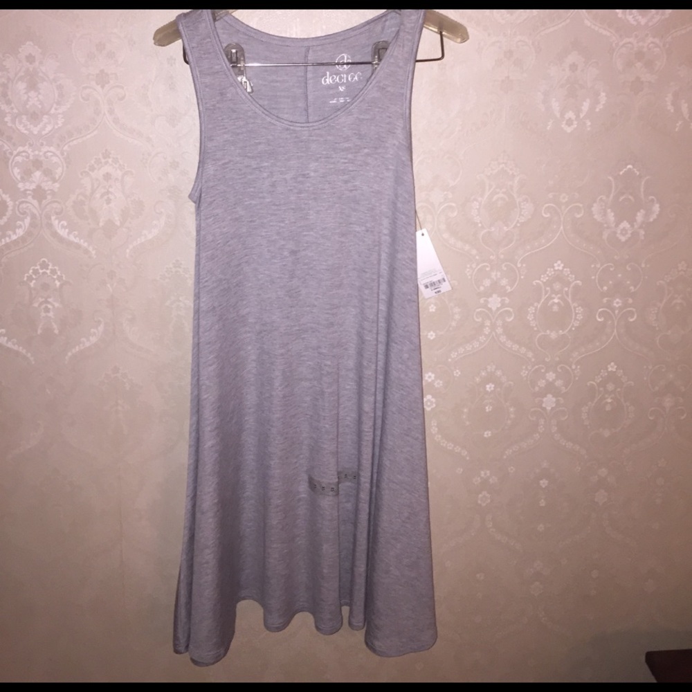 Soft grey dress