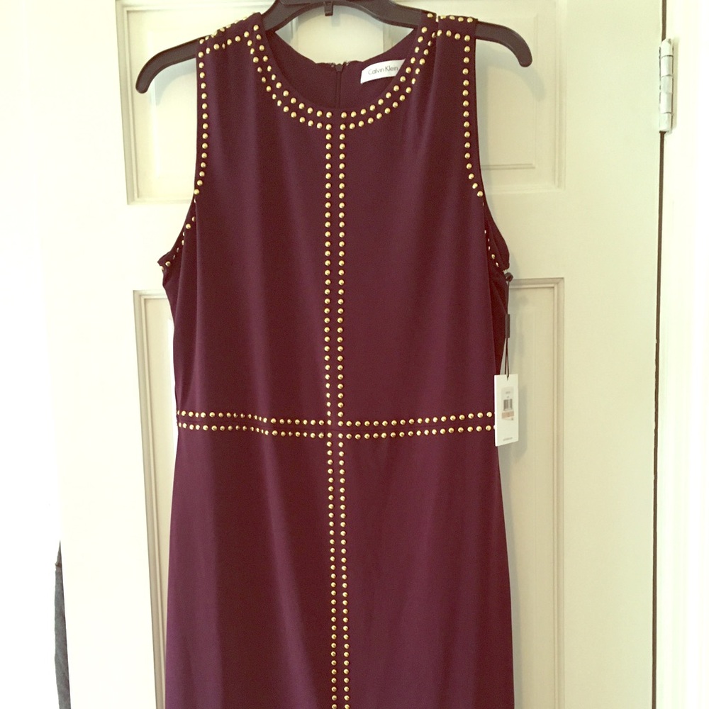 Calvin Klein Jersey Style Sheath