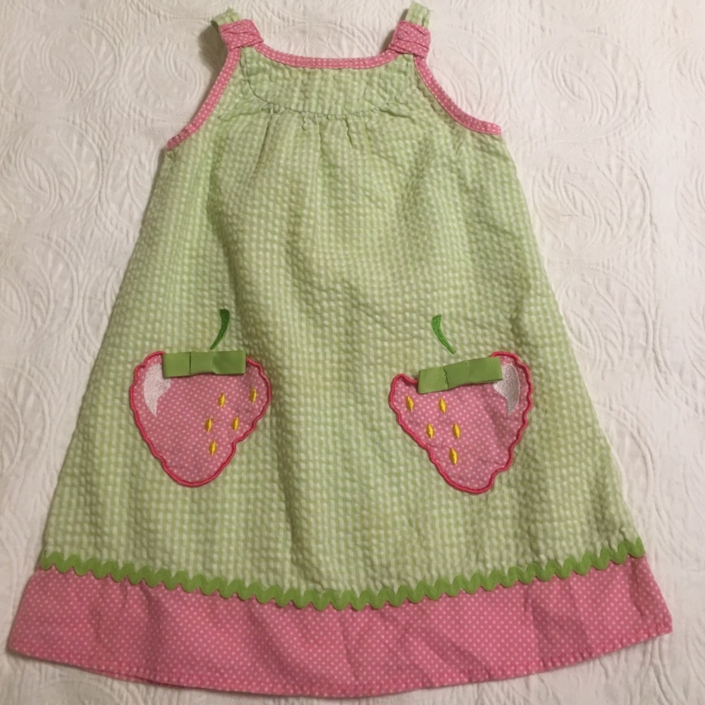 4T Seersucker Dress