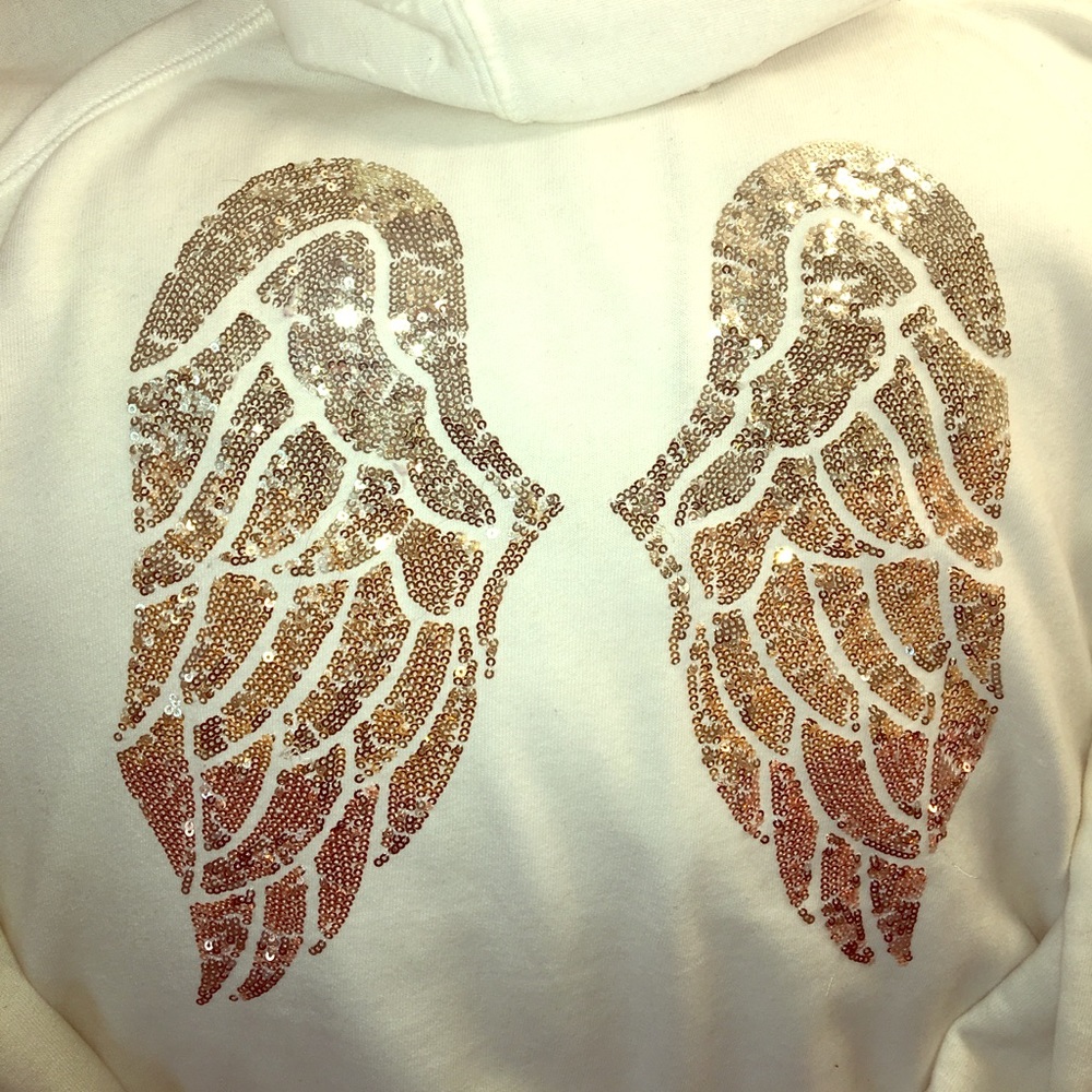 VS! Bling Wing Zip Hoodie, so pretty. NO TRADES