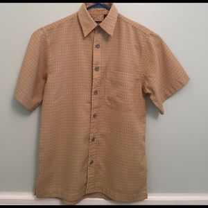⚡️Boys short sleeve bottom down shirt Sz.Sm 8/10