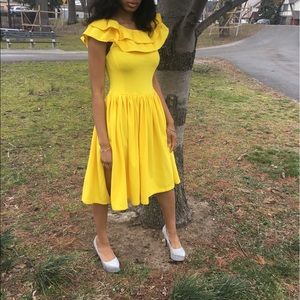 Off the shoulder dress