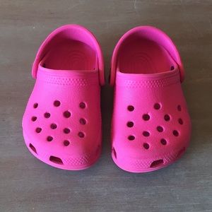Crocs- toddler girl!
