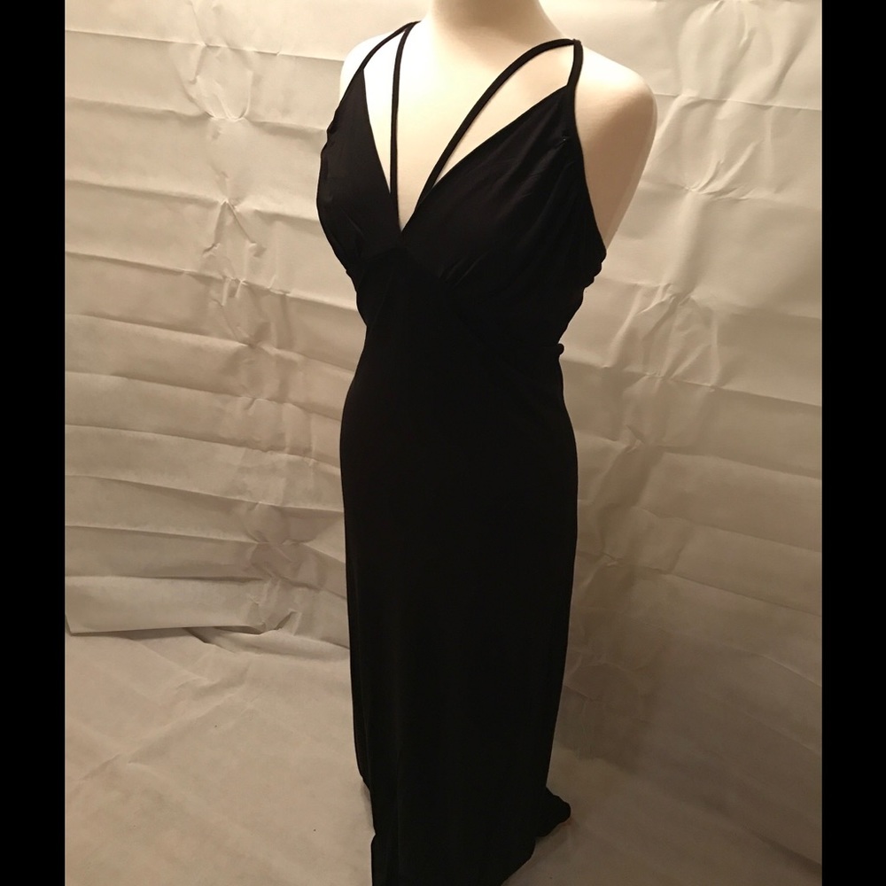 Sexy long Black dress