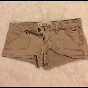 Hollister Khaki Shorts