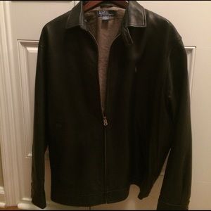 POLO by Ralph Lauren leather jacket